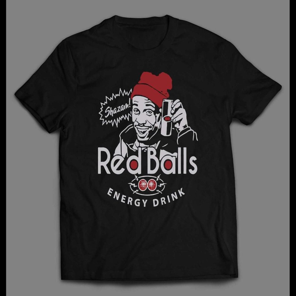 DAVE C TYRONE BIGGUMS RED BALLS FUNNY TV SHIRT